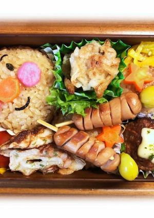 JC弁当 <母の反抗期アンパンマン編>-レシピのメイン写真