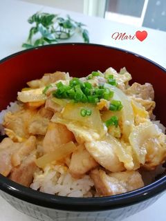 フライパンで簡単!親子丼-レシピのメイン写真
