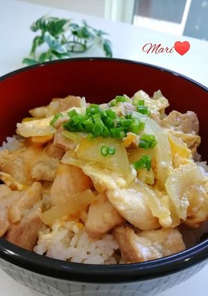 フライパンで簡単！親子丼-レシピのメイン写真