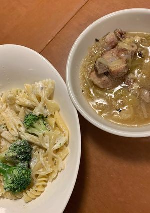 ドイツ風の夕食メニュー-レシピのメイン写真