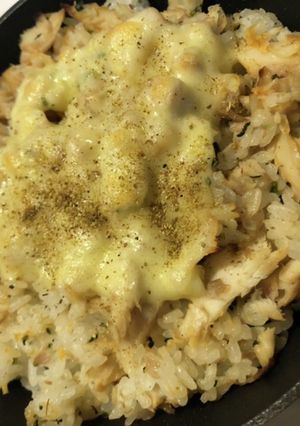 しまほっけチーズリゾット風-レシピのメイン写真