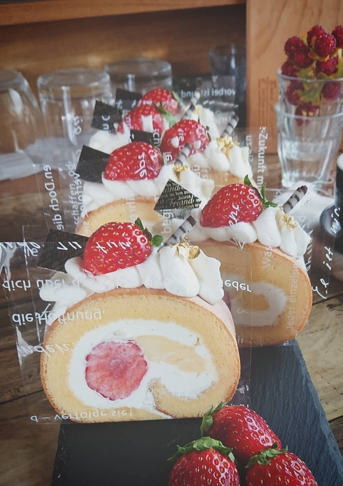 外巻きロールケーキ(自分用 覚え書き)-レシピのメイン写真