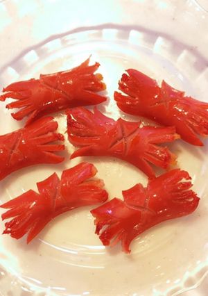 お弁当に!カニさんウインナー!-レシピのメイン写真