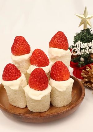 いちごのキャンドルケーキ【ＪＡ遠州夢咲】-レシピのメイン写真