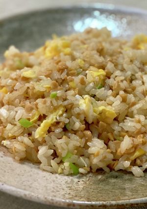 納豆チャーハン-レシピのメイン写真