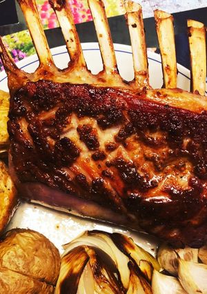 簡単!ラムラックのオーブン焼き-レシピのメイン写真