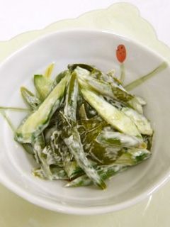 旬野菜の和え物 (透析食)-レシピのメイン写真