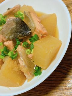 冨岡義勇さんの好きな鮭大根*鬼滅の刃*-レシピのメイン写真