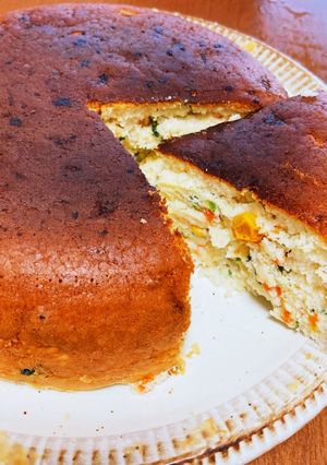 【炊飯器で作る】卵不使用　野菜ケーキ-レシピのメイン写真