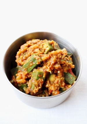 スパイス美味しい〜【ビンディマサラ】-レシピのメイン写真