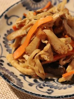 切り干し大根の含め煮【JAはだの】-レシピのメイン写真