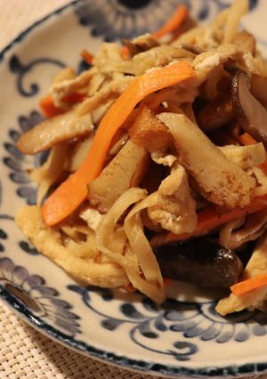 切り干し大根の含め煮【ＪＡはだの】-レシピのメイン写真