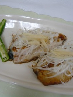鯵のさっぱりムニエル (透析食)-レシピのメイン写真
