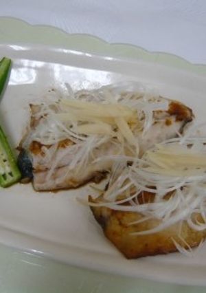 鯵のさっぱりムニエル (透析食)-レシピのメイン写真
