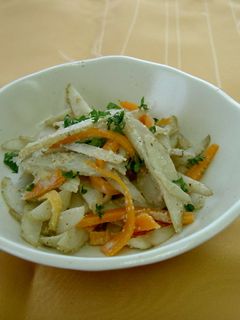 ごぼうサラダ (透析食)-レシピのメイン写真
