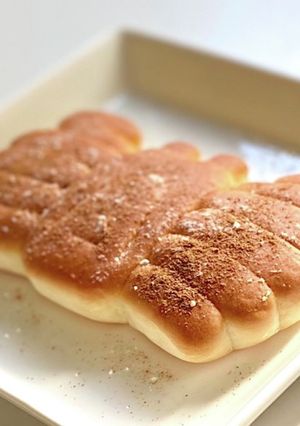 ふわふわ✨かにぱんシナモンバター-レシピのメイン写真