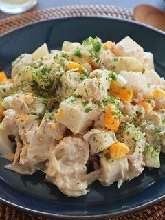 ながいものツナマヨ和え-レシピのメイン写真