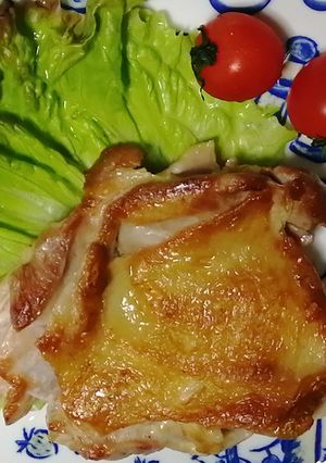 鶏もも塩焼!皮パリパリ、肉コリコリ!-レシピのメイン写真
