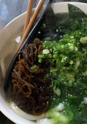 海藻たっぷり!美味しすぎ★うどん★★-レシピのメイン写真