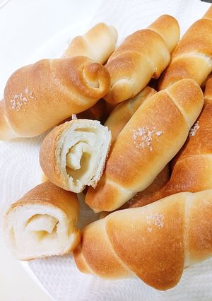 手捏ねで出来るミニ塩パン♪-レシピのメイン写真