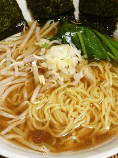 鍋の残り汁で翌日ポン酢ラーメン-レシピのメイン写真