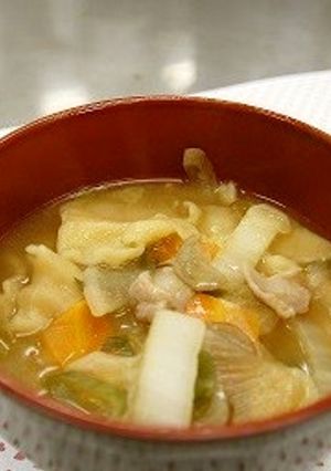 熊谷の郷土料理すいとん-レシピのメイン写真