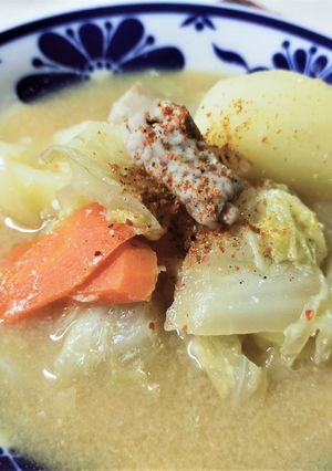 ホルモン味噌煮　カスタマイズはお好みで♡-レシピのメイン写真