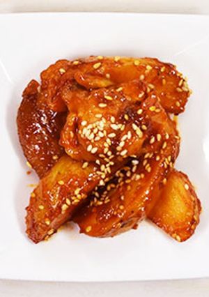 ☆ヤンニョムチキポテ☆-レシピのメイン写真