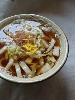 簡単時短な柚子香る白菜うどん-レシピのメイン写真