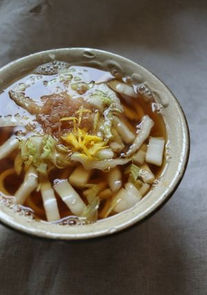 簡単時短な柚子香る白菜うどん-レシピのメイン写真