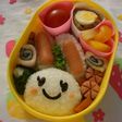 にこにこパンチで可愛いおめめ^^キャラ弁