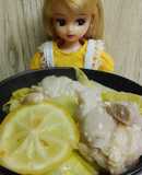 リカちゃん♡鶏肉柚子塩麹蒸し鍋♪