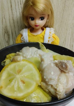 リカちゃん♡鶏肉柚子塩麹蒸し鍋♪-レシピのメイン写真