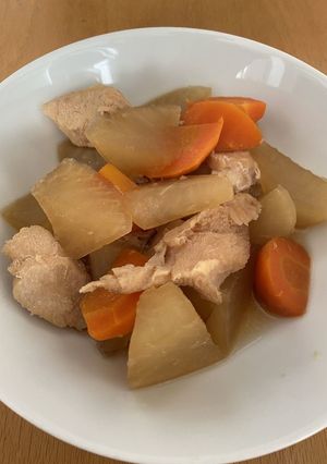 『潰瘍性大腸炎』圧力鍋で簡単！鶏大根煮-レシピのメイン写真