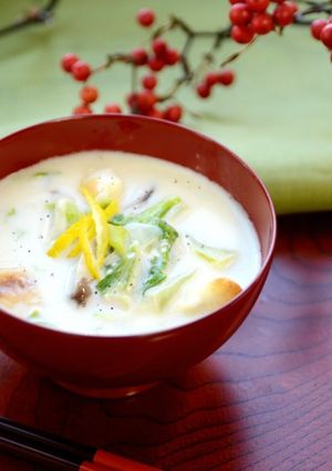あったか洋風雑煮-レシピのメイン写真