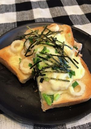 簡単　ちくわとツナの和風トースト-レシピのメイン写真