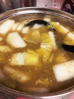カブと白菜の味噌汁 とろろ昆布であったか-レシピのメイン写真