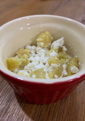 離乳食 さつま芋とカッテージチーズ和え-レシピのメイン写真