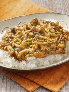 きのこたっぷりキーマカレー-レシピのメイン写真