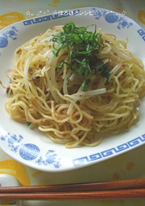梅干焼そば-レシピのメイン写真