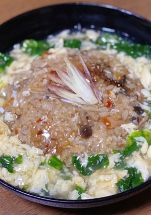 残った炊き込みご飯であんかけご飯-レシピのメイン写真