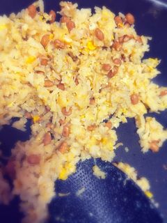 洗い物を増やさない!納豆しらすチャーハン-レシピのメイン写真