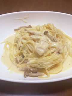 カルボナーラ風パスタ-レシピのメイン写真