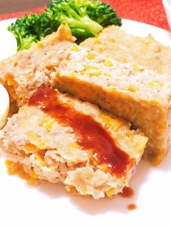 グラタン皿で簡単♪ミートローフハンバーグ-レシピのメイン写真