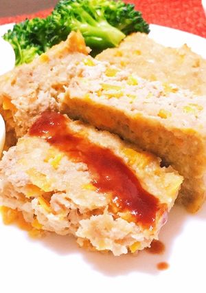 グラタン皿で簡単♪ミートローフハンバーグ-レシピのメイン写真