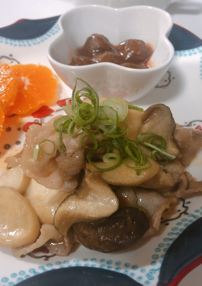 エリンギと豚バラのめんつゆバター炒め-レシピのメイン写真