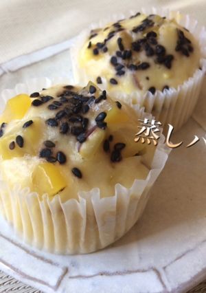 サツマイモと栗の蒸しパン-レシピのメイン写真