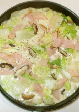 豆乳のミネラルクリーム煮♪簡単漢方食養生-レシピのメイン写真