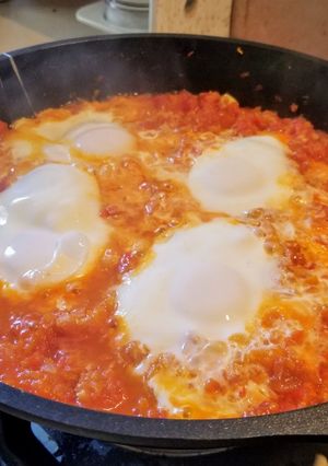 真っ赤なイスラエル朝食〜シャクシュカ-レシピのメイン写真