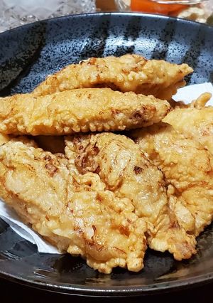 すりおろしリンゴ☆ふわふわ鶏天-レシピのメイン写真